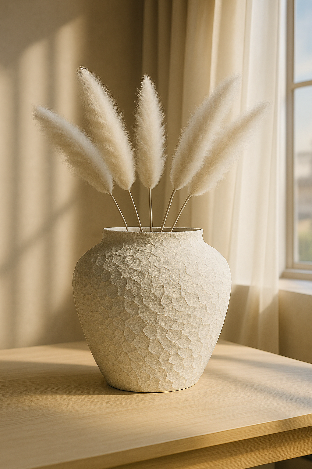 Stoneveil Ceramic Vase