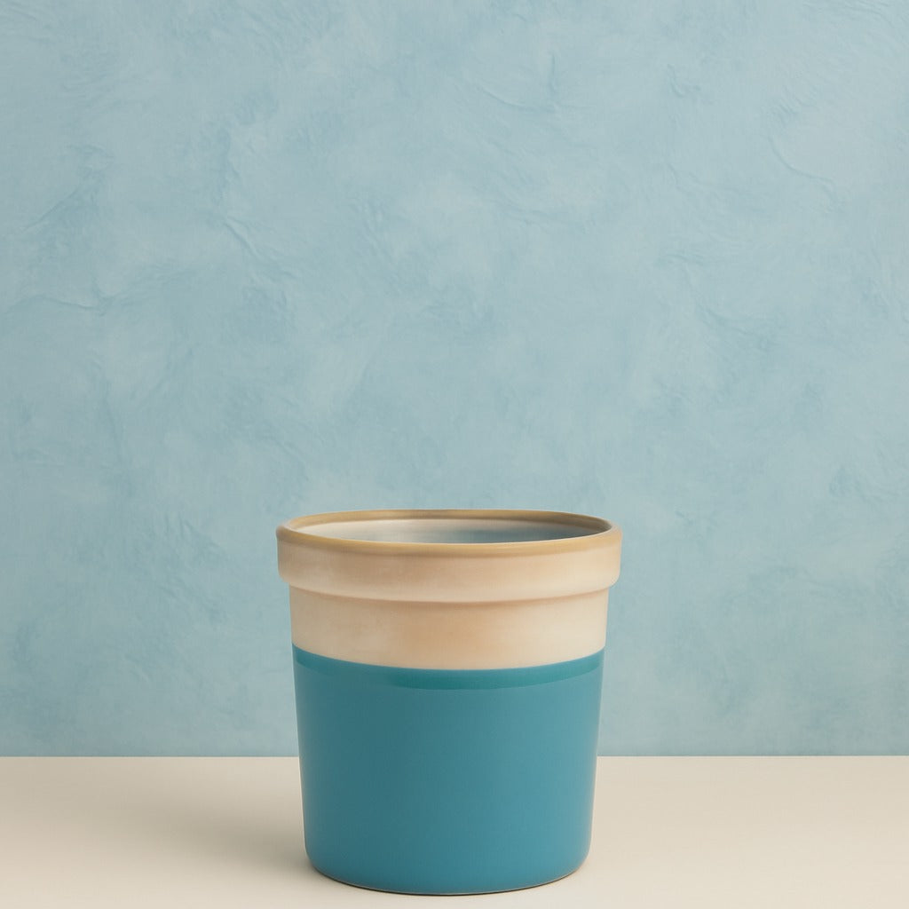 Costal Rim Ceramic Vase