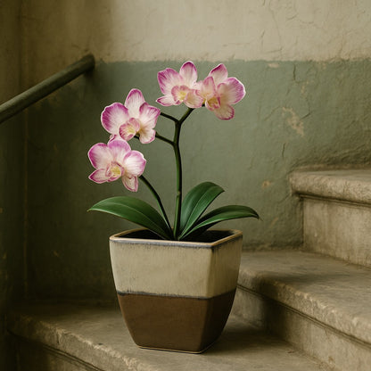 Blush Bloom Ceramic Vase